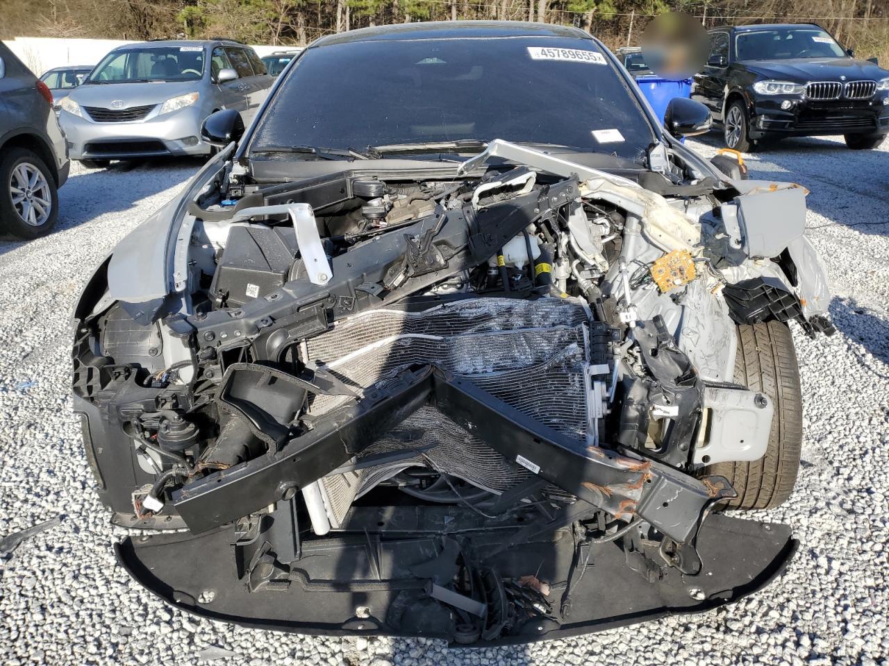 2023 KIA Stinger VIN KNAE35LD2P6131475 Copart auction photo, front end / mechanical damage thumbnail 5
