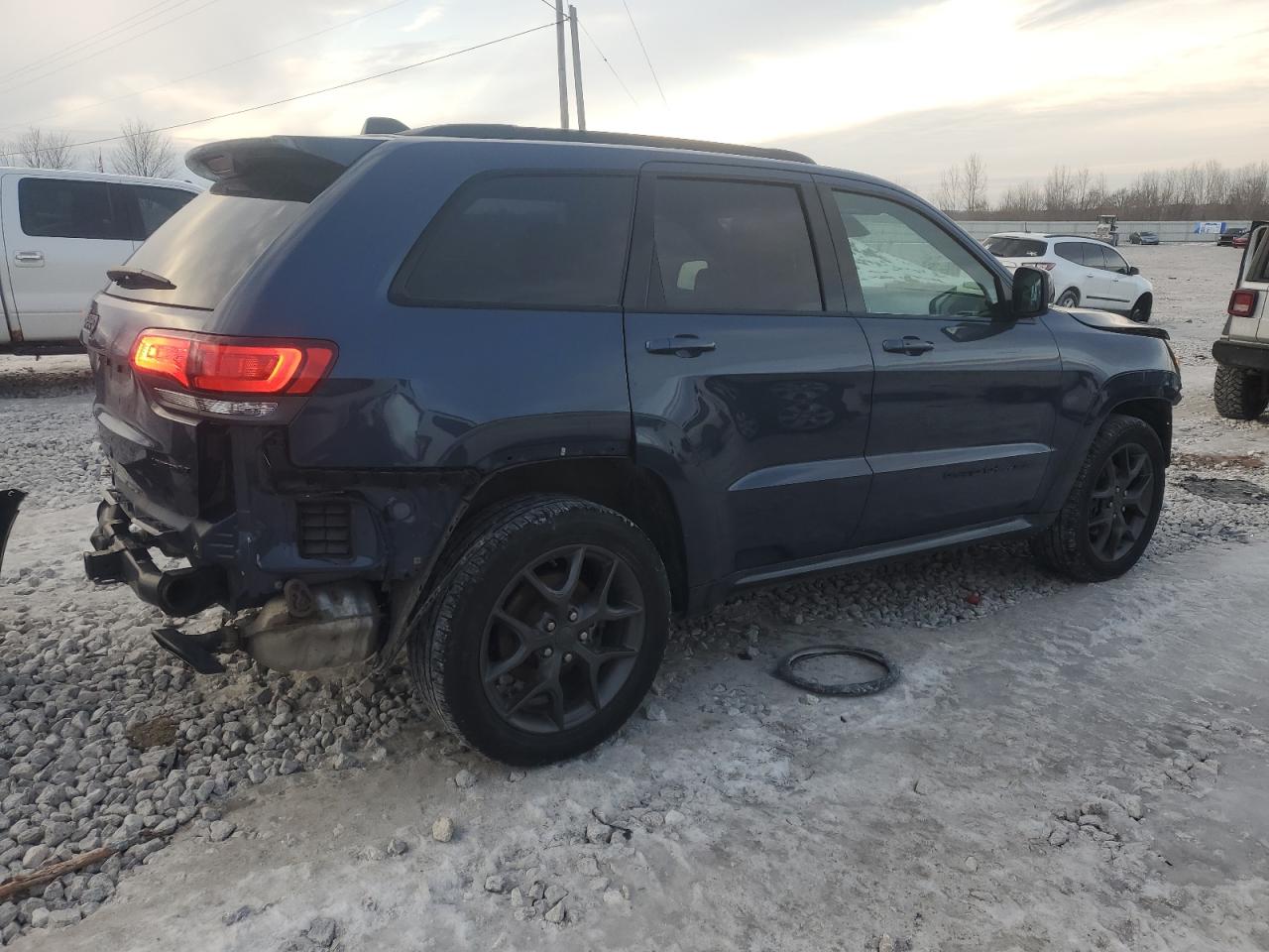 2020 Jeep Grand Cherokee VIN 1C4RJFBG0LC423584 Copart auction photo, rear end / front end damage thumbnail 3