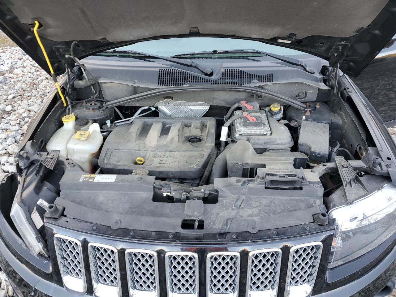 2014 Jeep Compass VIN 1C4NJDEB9ED766250 Copart auction photo, front end damage thumbnail 13