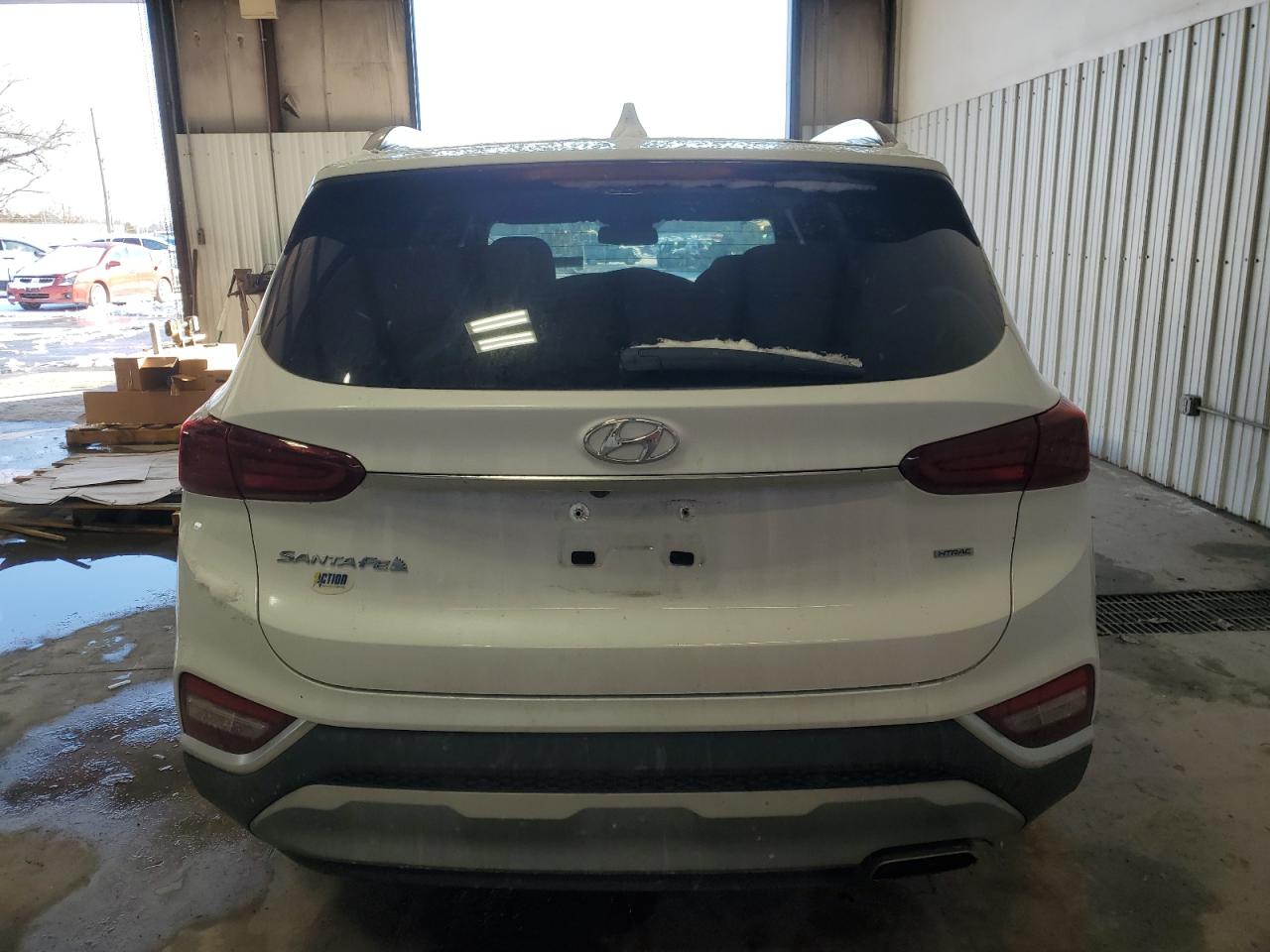 2020 Hyundai Santa Fe VIN 5NMS3CAD8LH284260 Copart auction photo, front end damage thumbnail 6