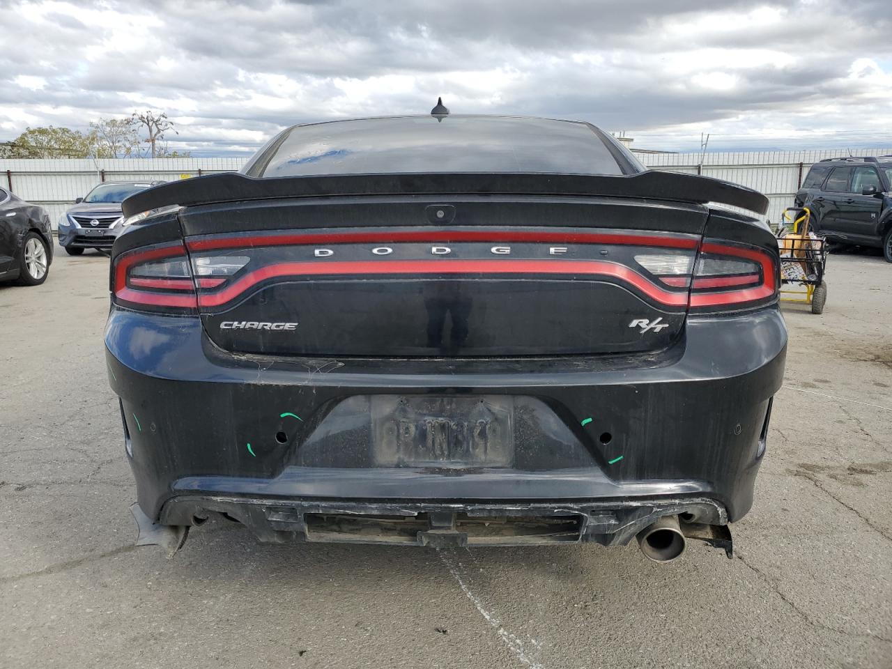 2018 Dodge Charger VIN 2C3CDXCT9JH233490 Copart auction photo, stripped damage thumbnail 6