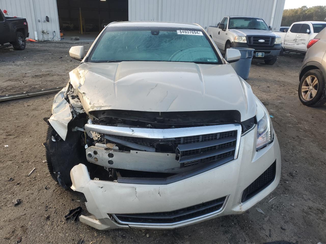 2013 Cadillac ATS VIN 1G6AA5RA2D0165745 Copart auction photo, all over damage thumbnail 5