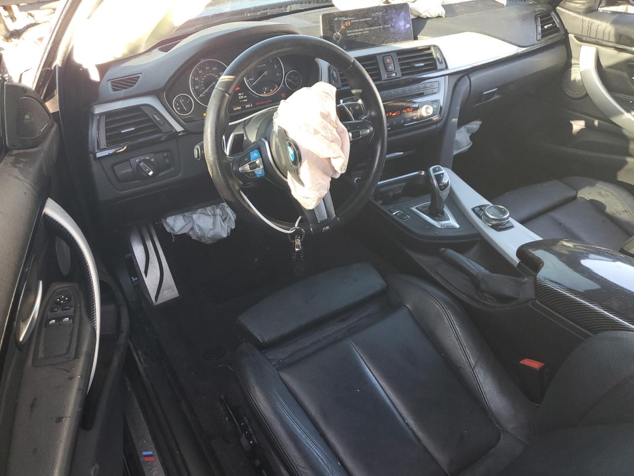 2014 BMW 4er VIN WBA3R1C56EK191111 Copart auction photo, all over damage thumbnail 8