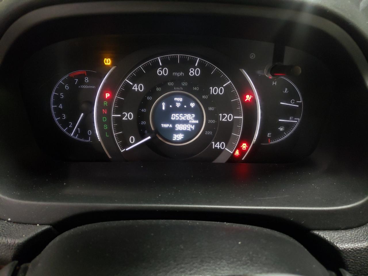 2016 Honda CR-V VIN 2HKRM4H72GH681800 Copart auction photo, front end damage thumbnail 9