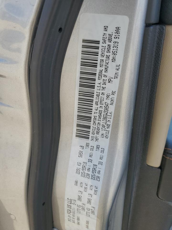 2016 Jeep Grand Cherokee VIN 1C4PJLDB6GW330547 Copart auction photo, front end damage thumbnail 13