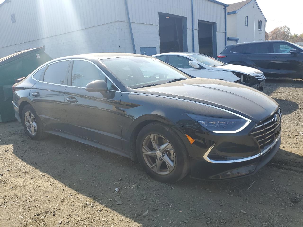 2023 Hyundai Sonata VIN KMHL24JA3PA335601 Copart auction photo, rear end damage thumbnail 4