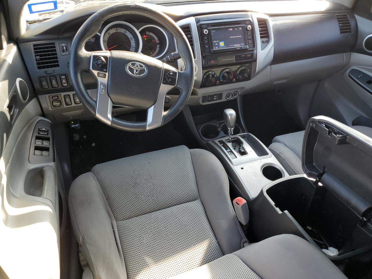 2015 Toyota Tacoma VIN 5TFLU4EN5FX122334 Copart auction photo, side / undercarriage damage thumbnail 8