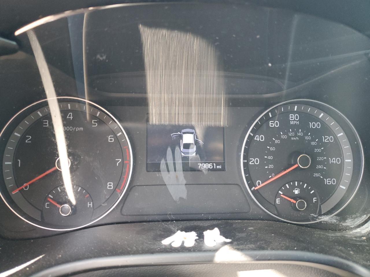 2019 KIA Forte VIN 3KPF24AD4KE064968 Copart auction photo, vandalism / all over damage thumbnail 9