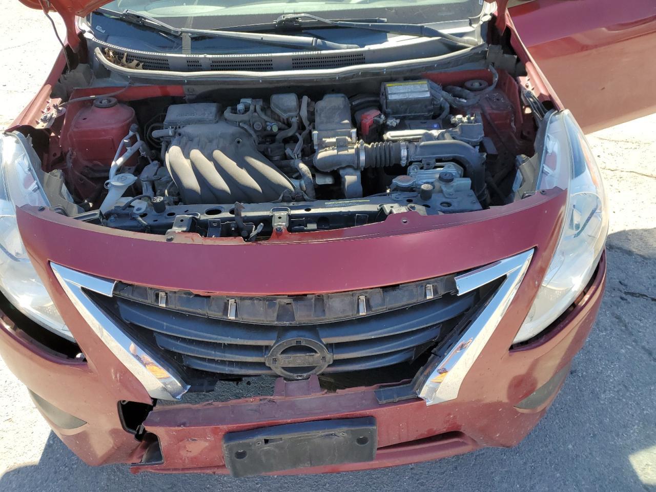 2018 Nissan Versa VIN 3N1CN7AP7JK442869 Copart auction photo, front end / hail damage thumbnail 13