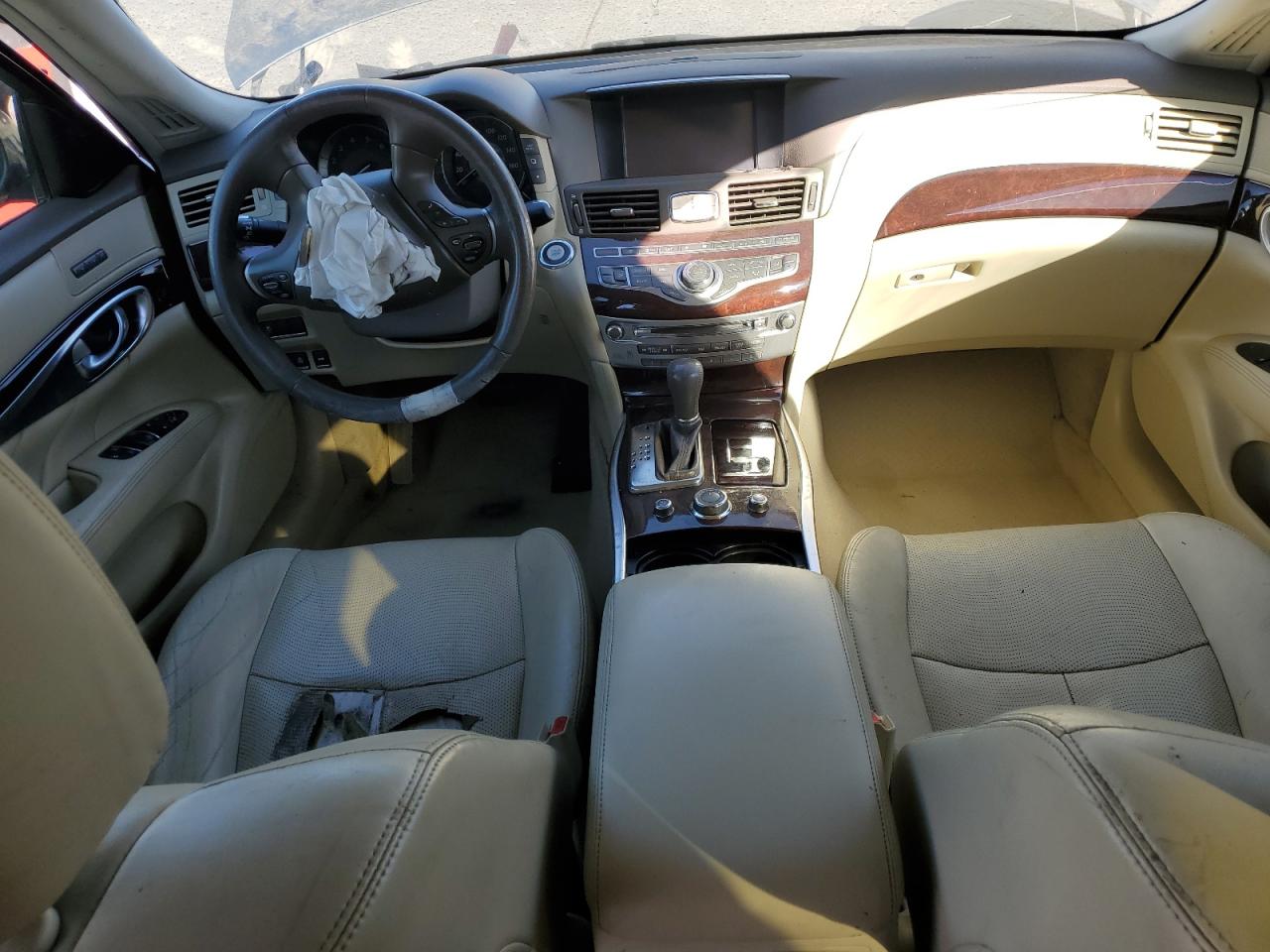 2016 Infiniti Q70 VIN JN1EY1AP0GM470051 Copart auction photo, front end / rear end damage thumbnail 8