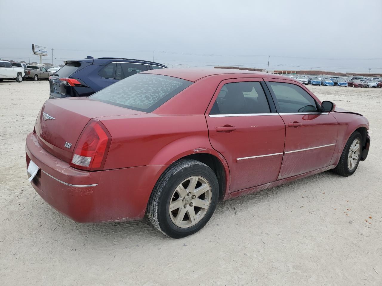 2007 Chrysler 300 VIN 2C3KA53G47H896664 Copart auction photo, front end / side damage thumbnail 3