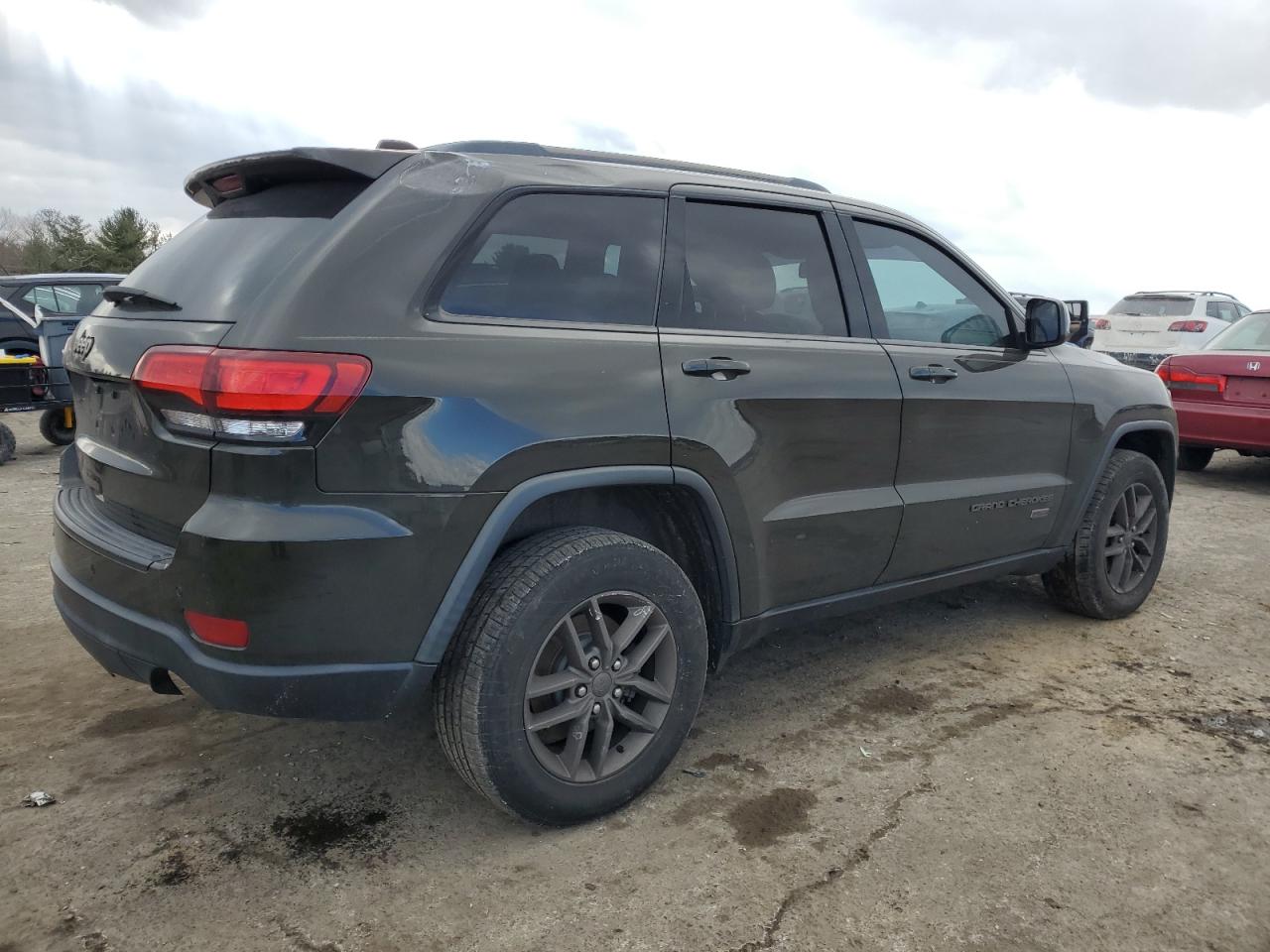 2016 Jeep Grand Cherokee VIN 1C4RJFAG0GC393798 Copart auction photo, front end damage thumbnail 3