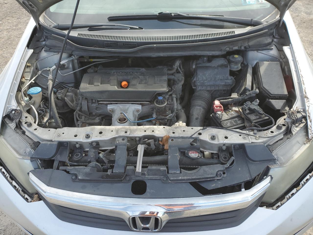 2012 Honda Civic VIN 19XFB2F84CE302495 Copart auction photo, all over damage thumbnail 11