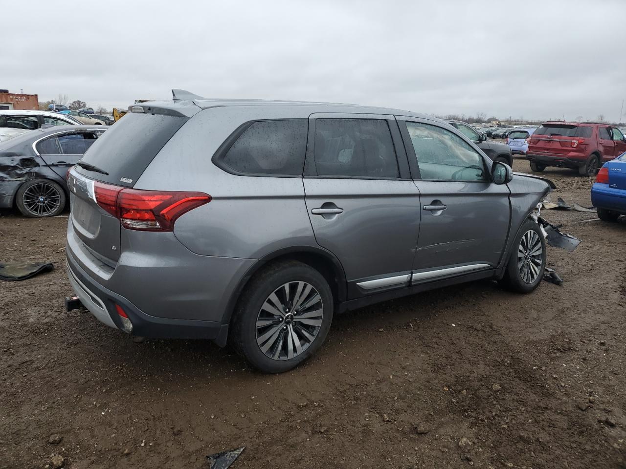 2020 Mitsubishi Outlander VIN JA4AZ3A38LJ000177 Copart auction photo, front end damage thumbnail 3