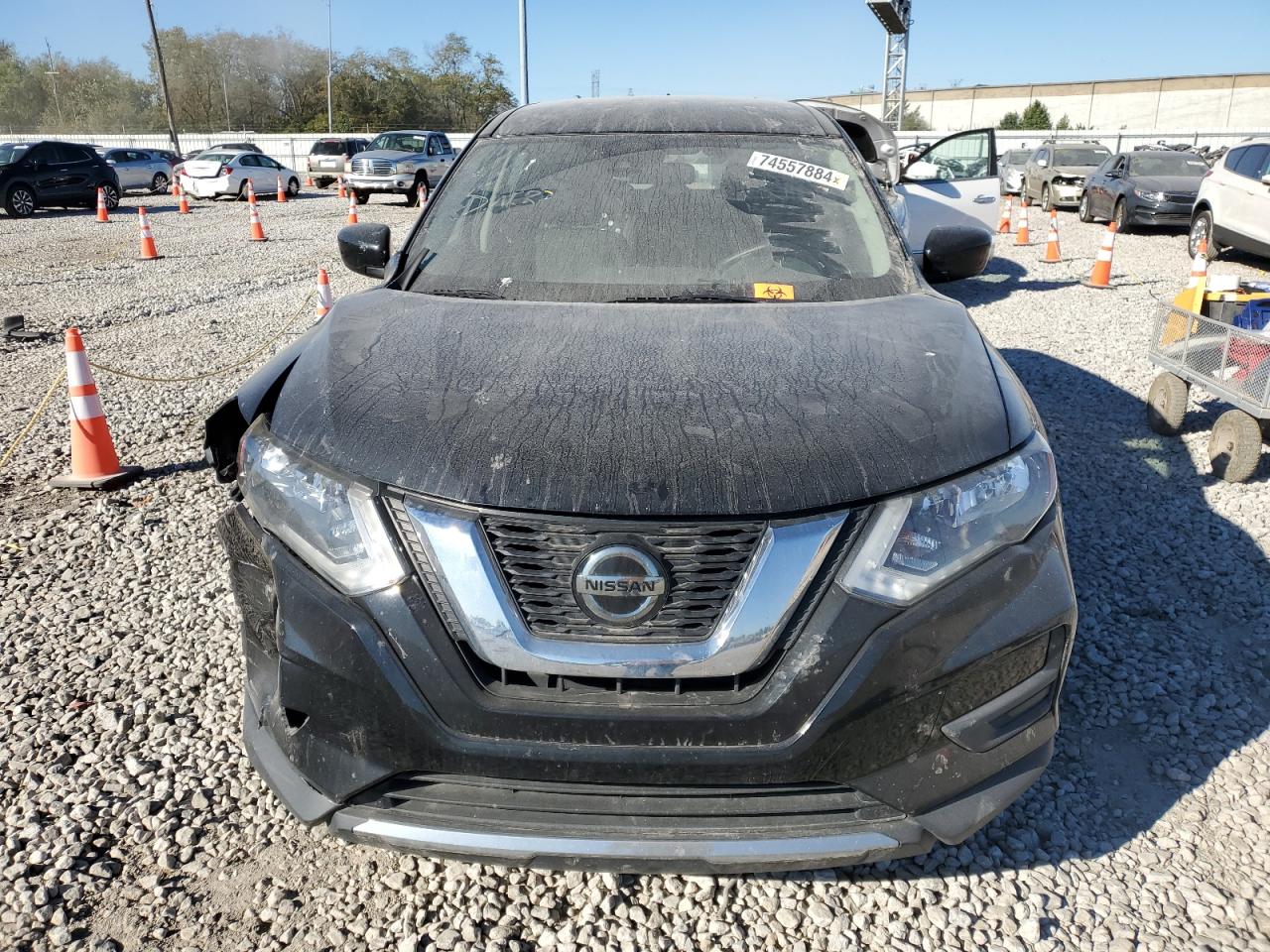 2020 Nissan Rogue VIN JN8AT2MT4LW011133 Copart auction photo, front end / side damage thumbnail 5