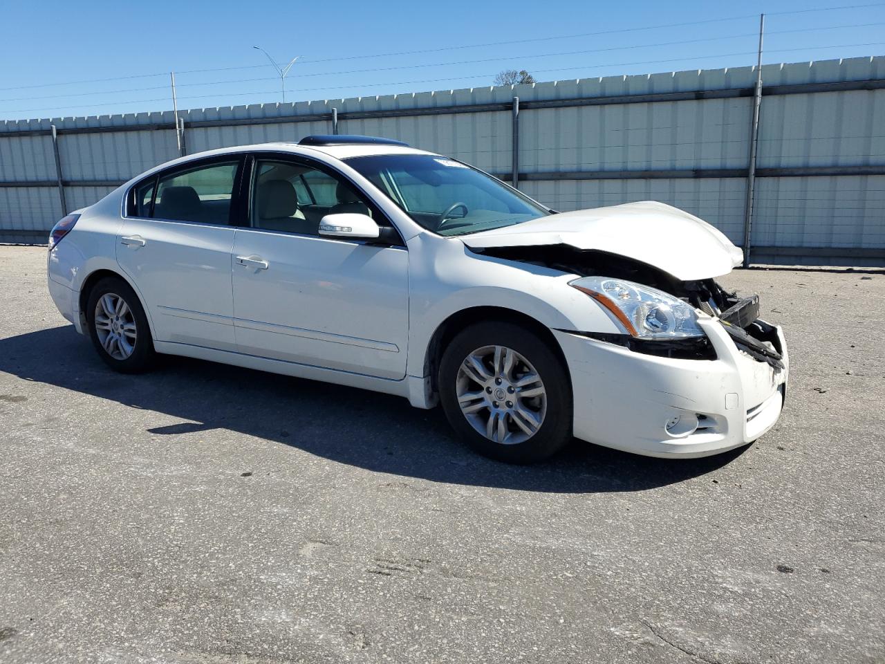 2012 Nissan Altima VIN 1N4AL2AP6CC168396 Copart auction photo, front end / side damage thumbnail 4