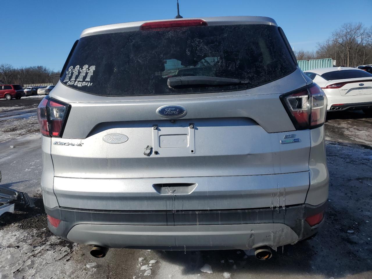 2017 Ford Escape VIN 1FMCU9GD5HUB57991 Copart auction photo, front end damage thumbnail 6