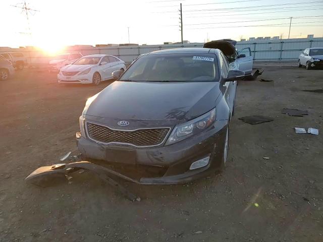 2015 KIA Optima VIN 5XXGN4A77FG417738 Copart auction photo, front end / side damage thumbnail 10
