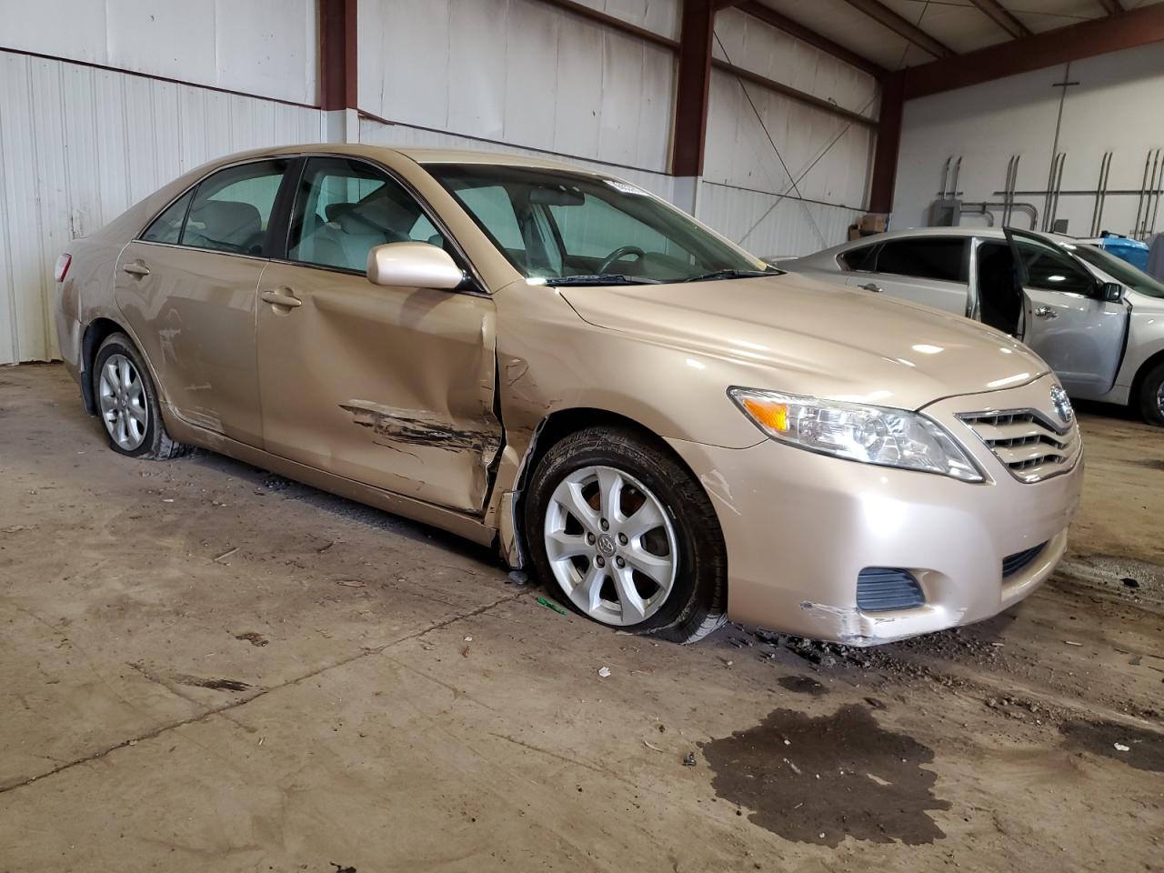 2010 Toyota Camry VIN 4T4BF3EK2AR081033 Copart auction photo, side / front end damage thumbnail 4