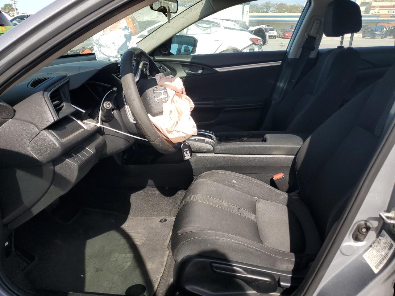 2016 Honda Civic VIN 2HGFC2F78GH570692 Copart auction photo, front end / side damage thumbnail 7