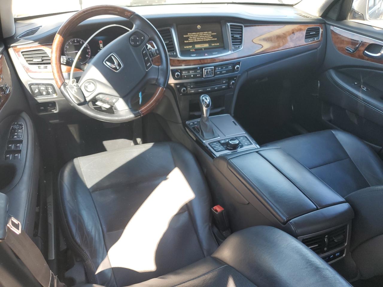 2014 Hyundai Equus VIN KMHGH4JHXEU076582 Copart auction photo, front end damage thumbnail 8