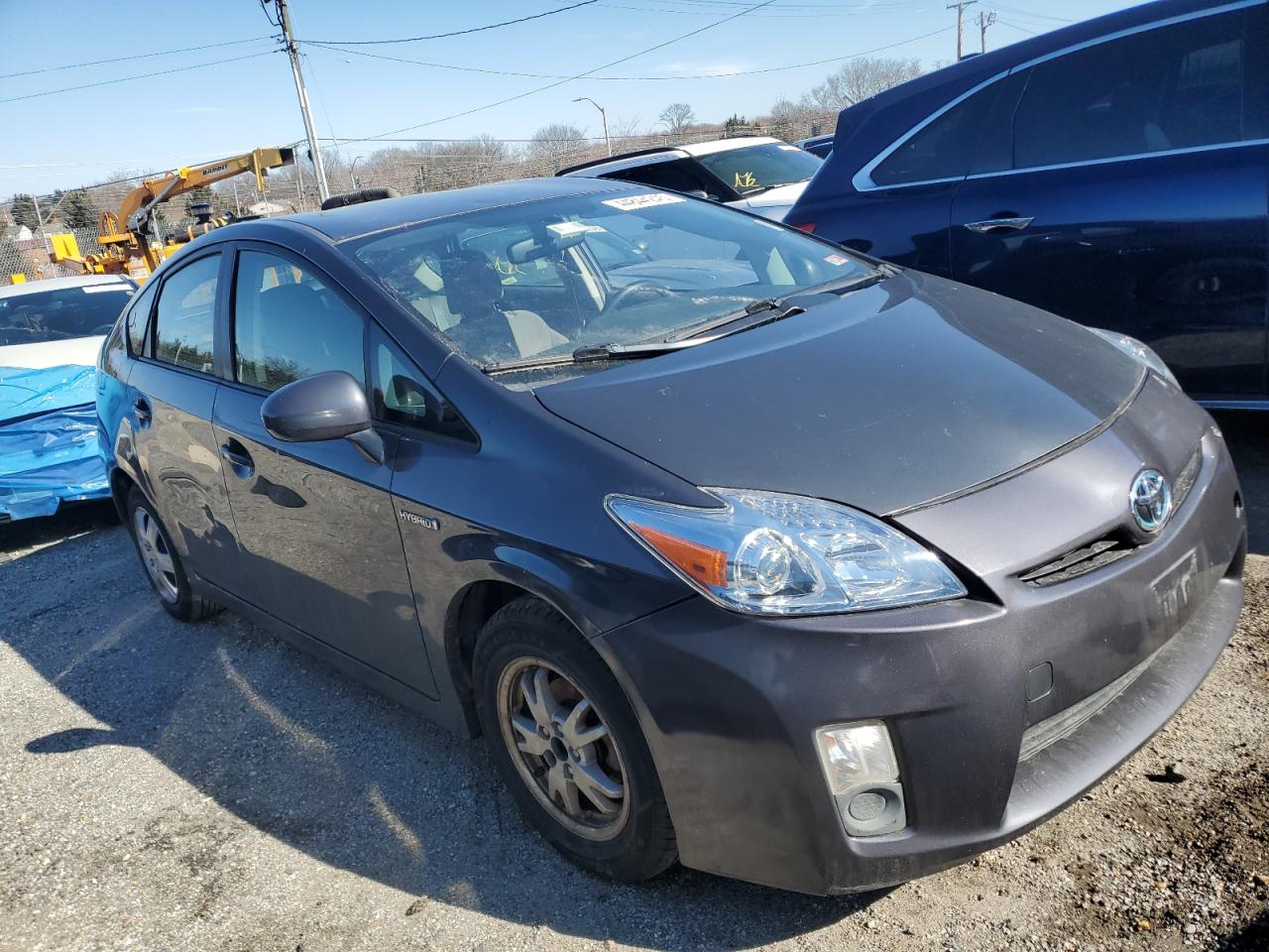 2010 Toyota Prius VIN JTDKN3DU5A5129123 Copart auction photo, mechanical damage thumbnail 4