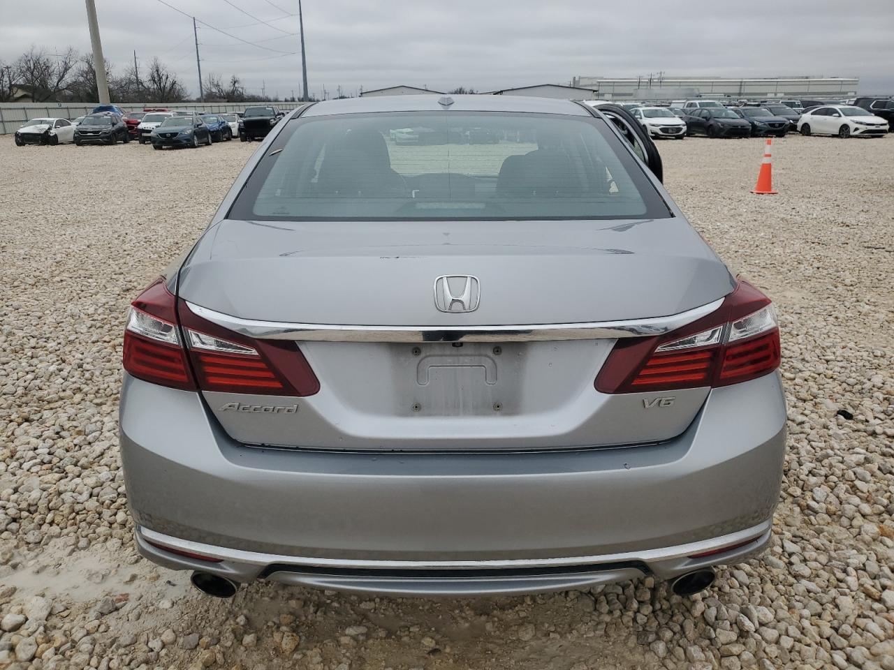 2016 Honda Accord VIN 1HGCR3F86GA008966 Copart auction photo, side damage thumbnail 6