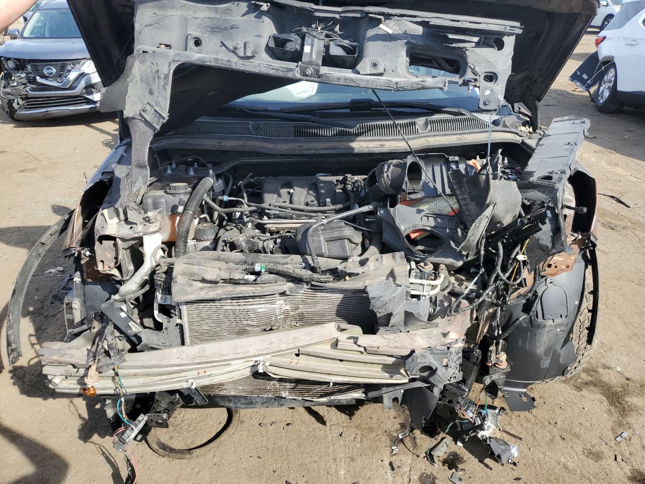 2017 Ford Explorer VIN 1FM5K7D85HGD02777 Copart auction photo, all over damage thumbnail 11