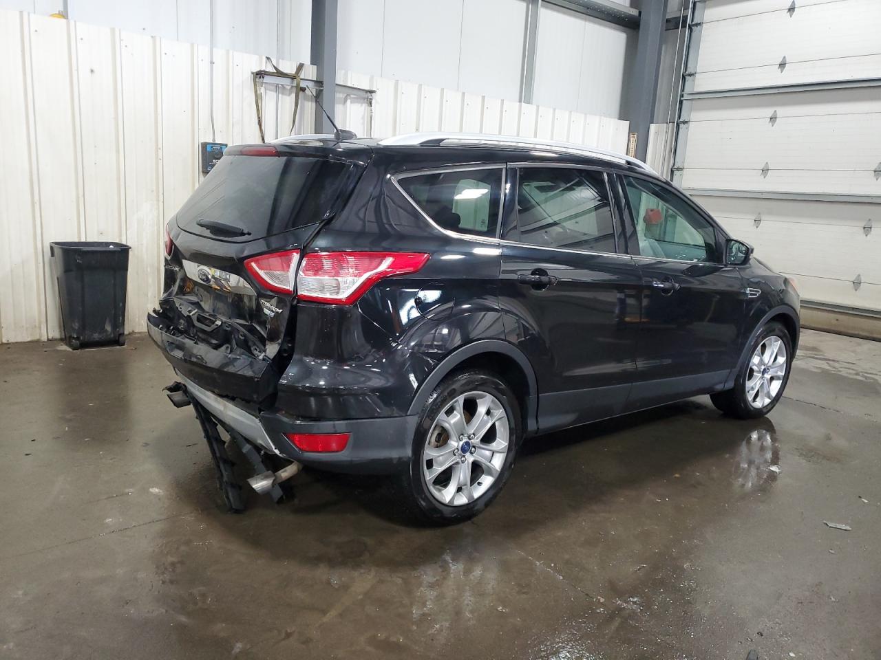 2014 Ford Escape VIN 1FMCU9J97EUD74359 Copart auction photo, rear end damage thumbnail 3