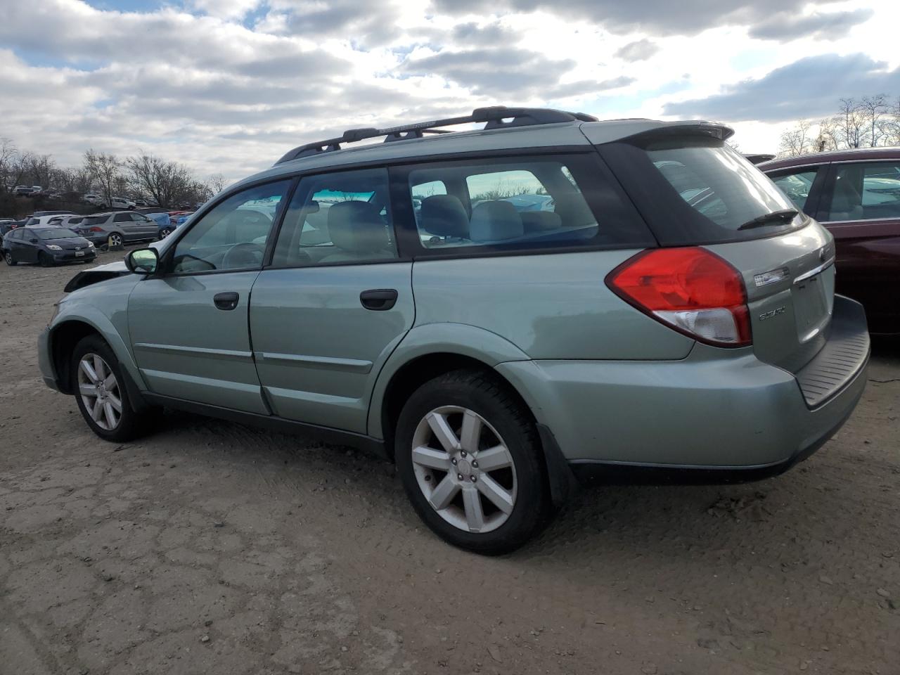 2009 Subaru Outback VIN 4S4BP61C497317876 Copart auction photo, front end damage thumbnail 2