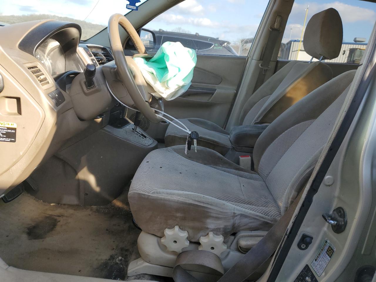 2006 Hyundai Tucson VIN KM8JN12D56U393888 Copart auction photo, all over damage thumbnail 7