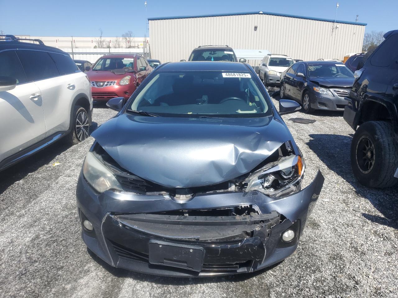 2015 Toyota Corolla VIN 5YFBURHE3FP219163 Copart auction photo, front end damage thumbnail 5