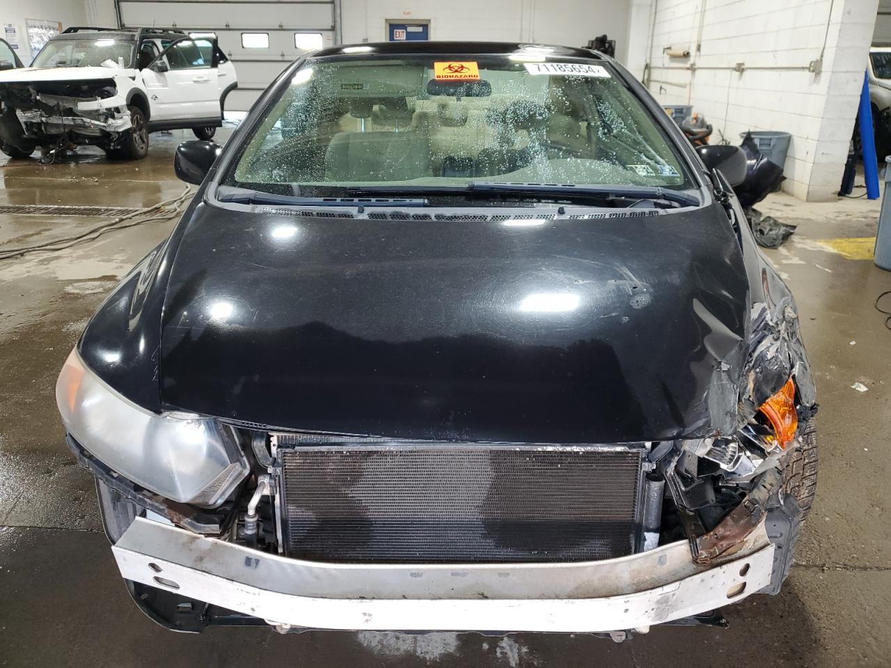 2006 Honda Civic VIN 2HGFG12606H544016 Copart auction photo, front end damage thumbnail 5