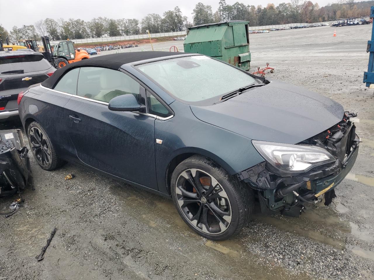 2018 Buick Cascada VIN W04WJ3N59JG049648 Copart auction photo, front end damage thumbnail 4