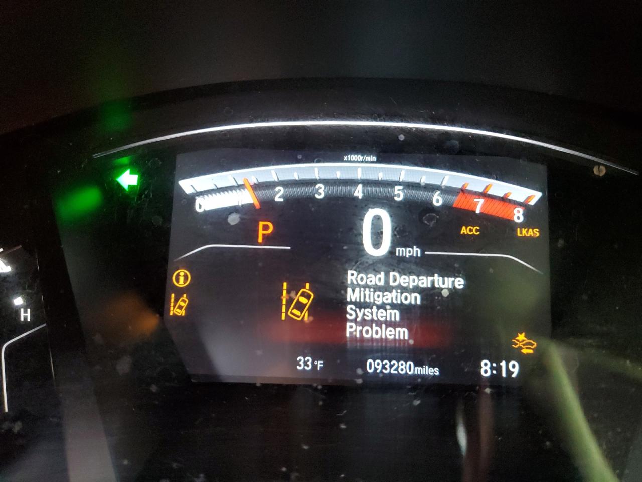 2019 Honda CR-V VIN 5J6RW2H85KA009019 Copart auction photo, front end / side damage thumbnail 9