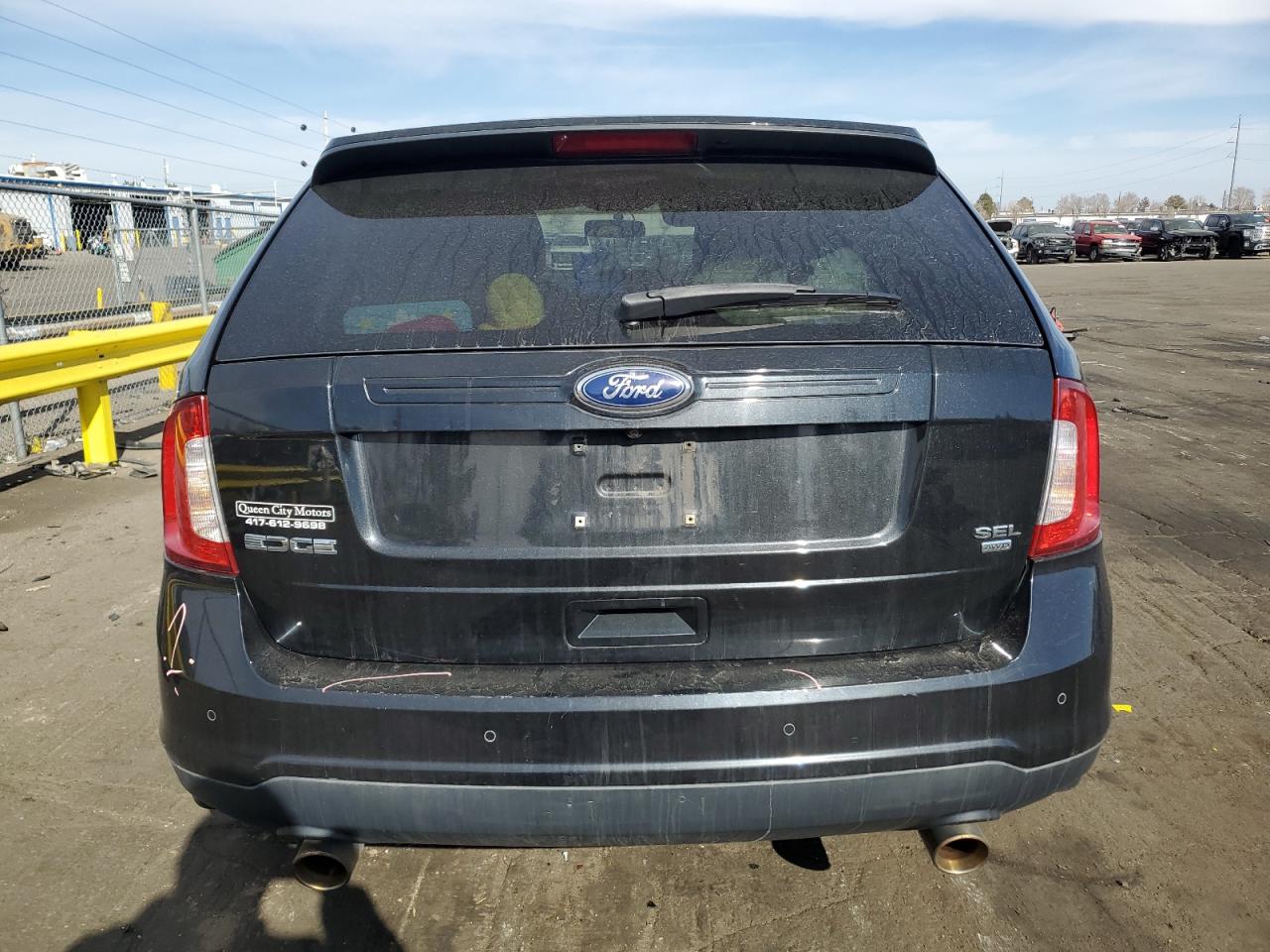 2014 Ford Edge VIN 2FMDK4JC5EBB21958 Copart auction photo, front end damage thumbnail 6