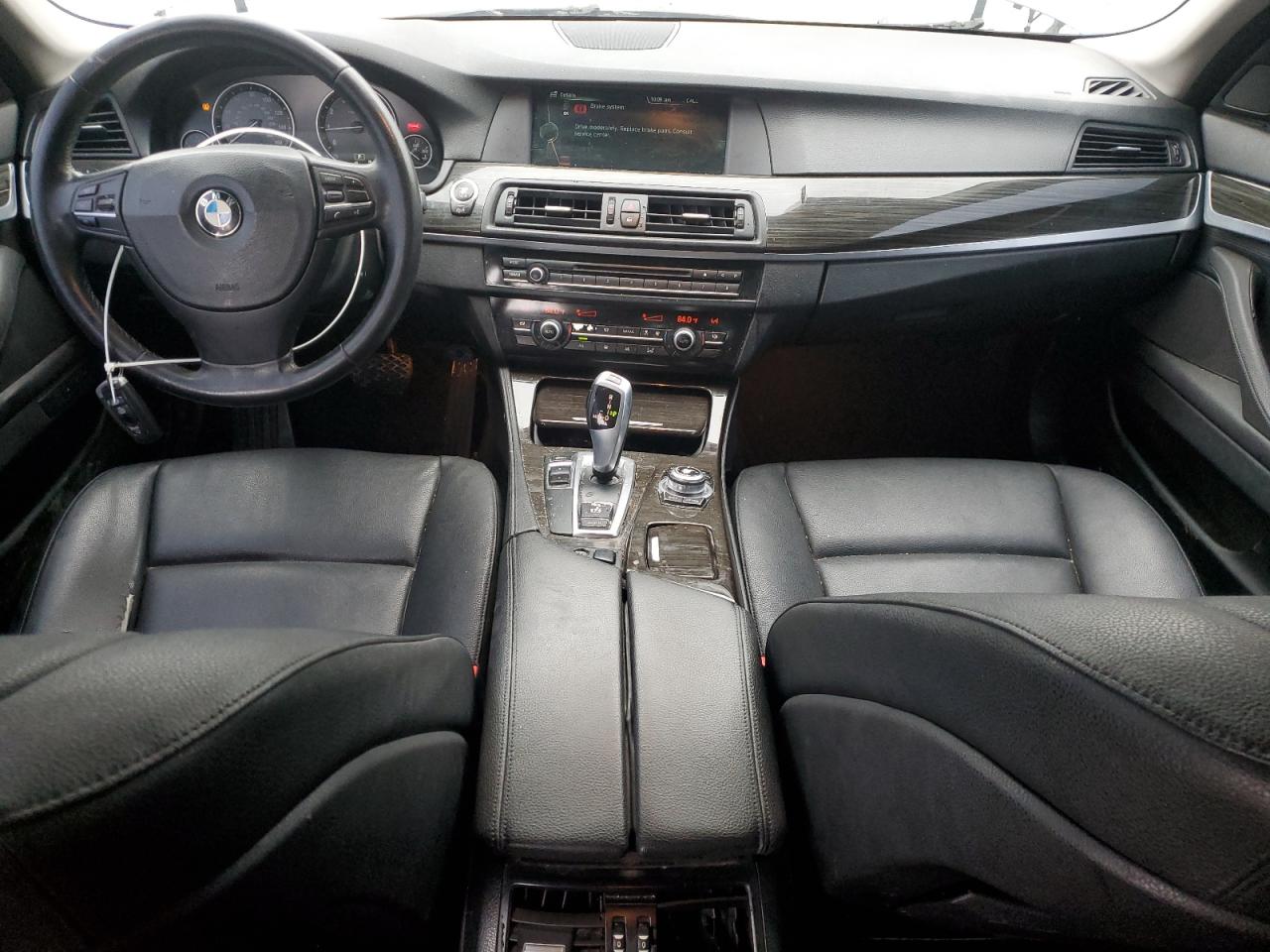 2013 BMW 5er VIN WBAXG5C57DD233707 Copart auction photo, front end / rear end damage thumbnail 8