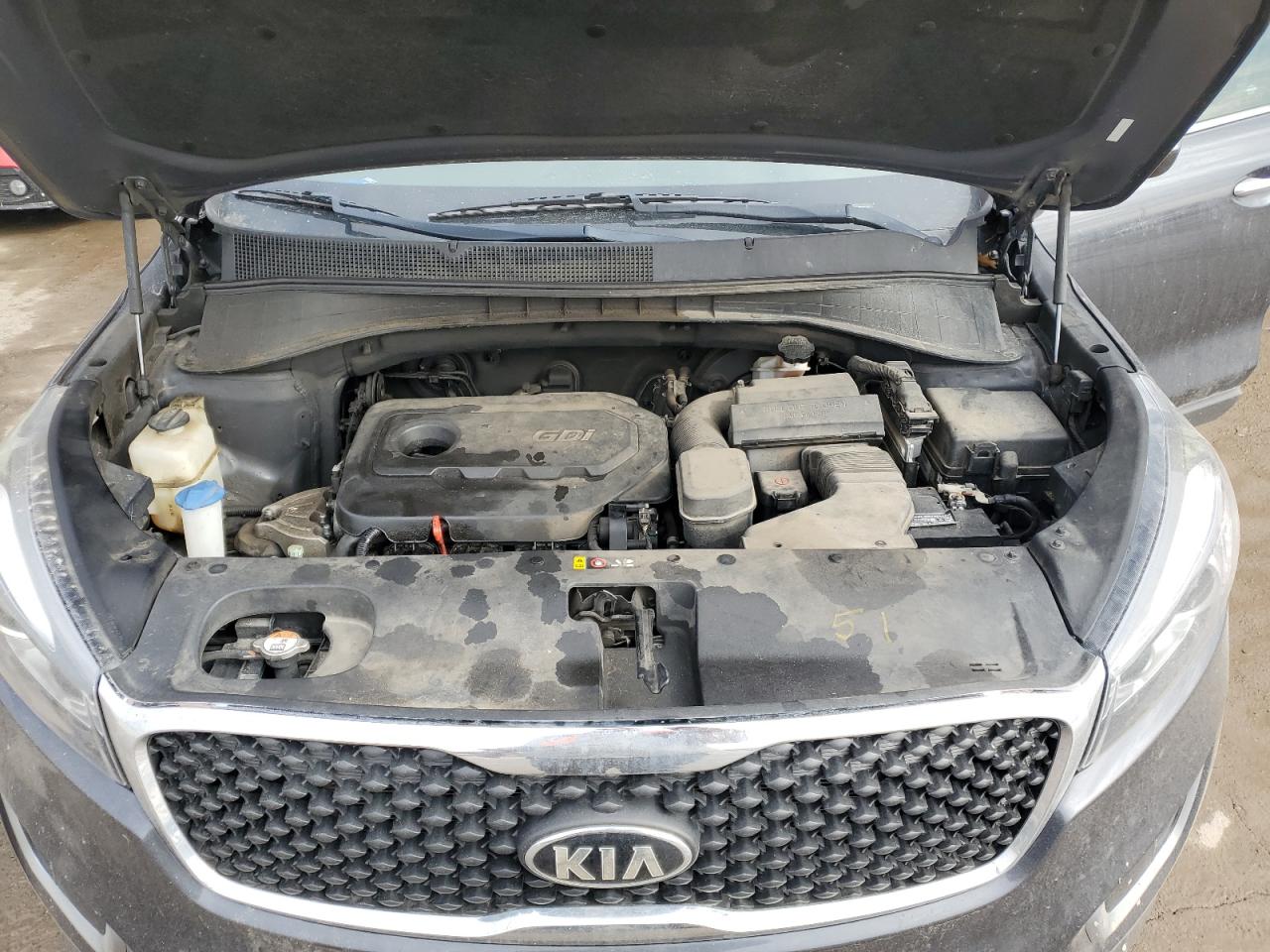 2017 KIA Sorento VIN 5XYPG4A35HG335576 Copart auction photo, normal wear damage thumbnail 12