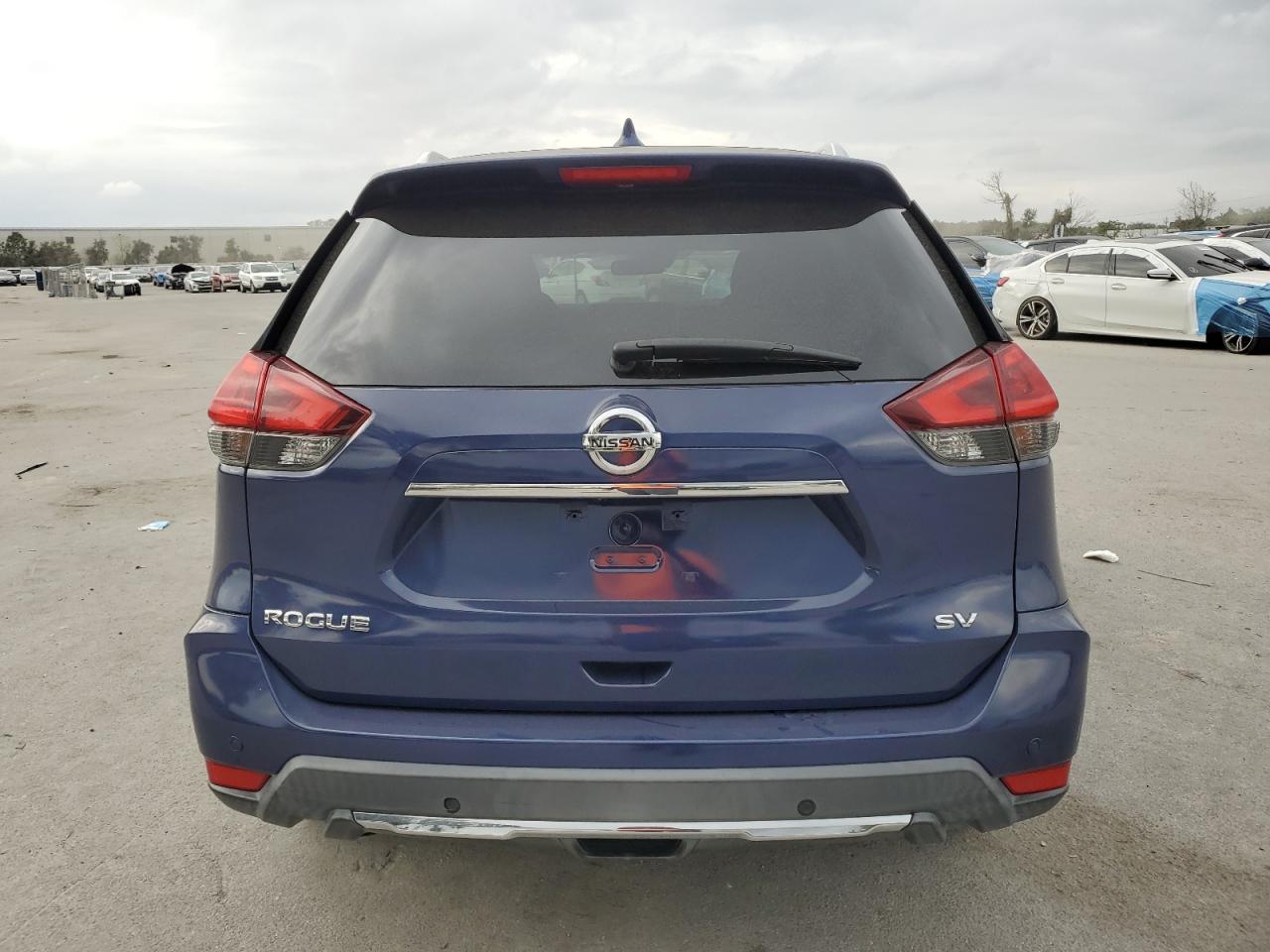 2019 Nissan Rogue VIN KNMAT2MTXKP513584 Copart auction photo, front end / side damage thumbnail 6