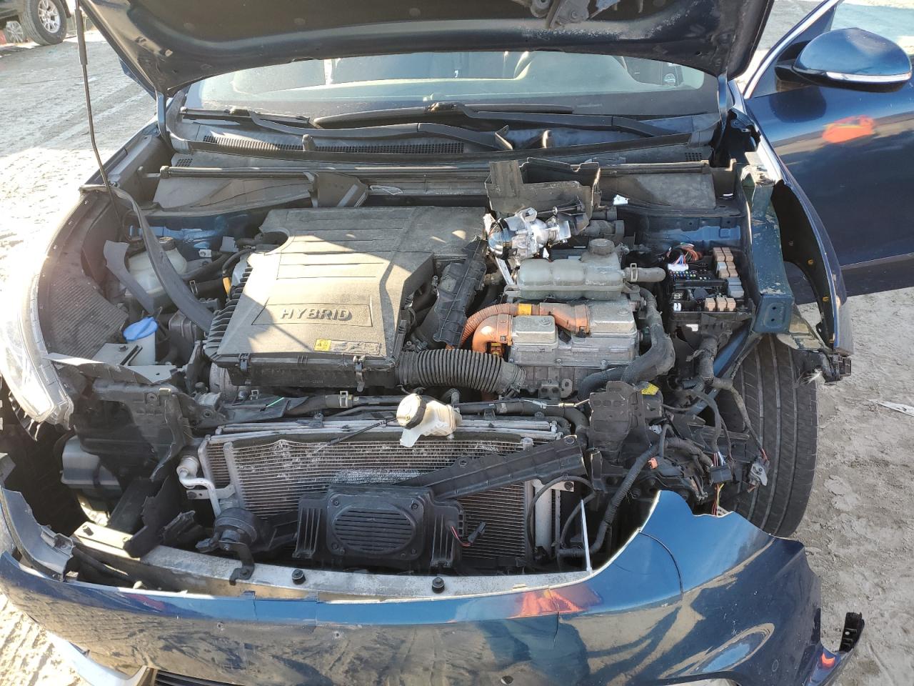 2018 KIA Niro VIN KNDCE3LC8J5164820 Copart auction photo, front end damage thumbnail 11