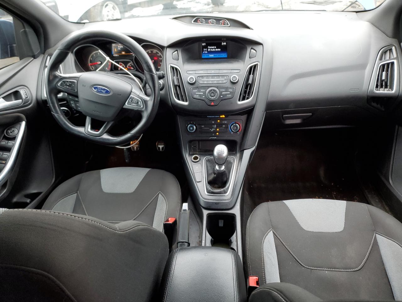 2018 Ford Focus VIN 1FADP3L93JL209375 Copart auction photo, side / rear end damage thumbnail 8