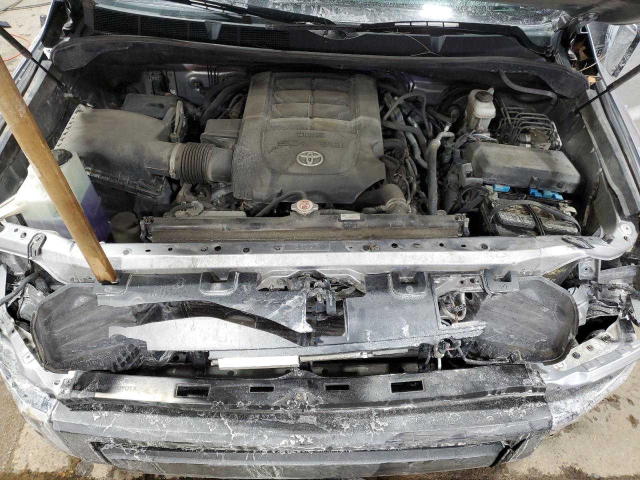 2019 Toyota Tundra VIN 5TFHY5F1XKX777501 Copart auction photo, front end / all over damage thumbnail 12