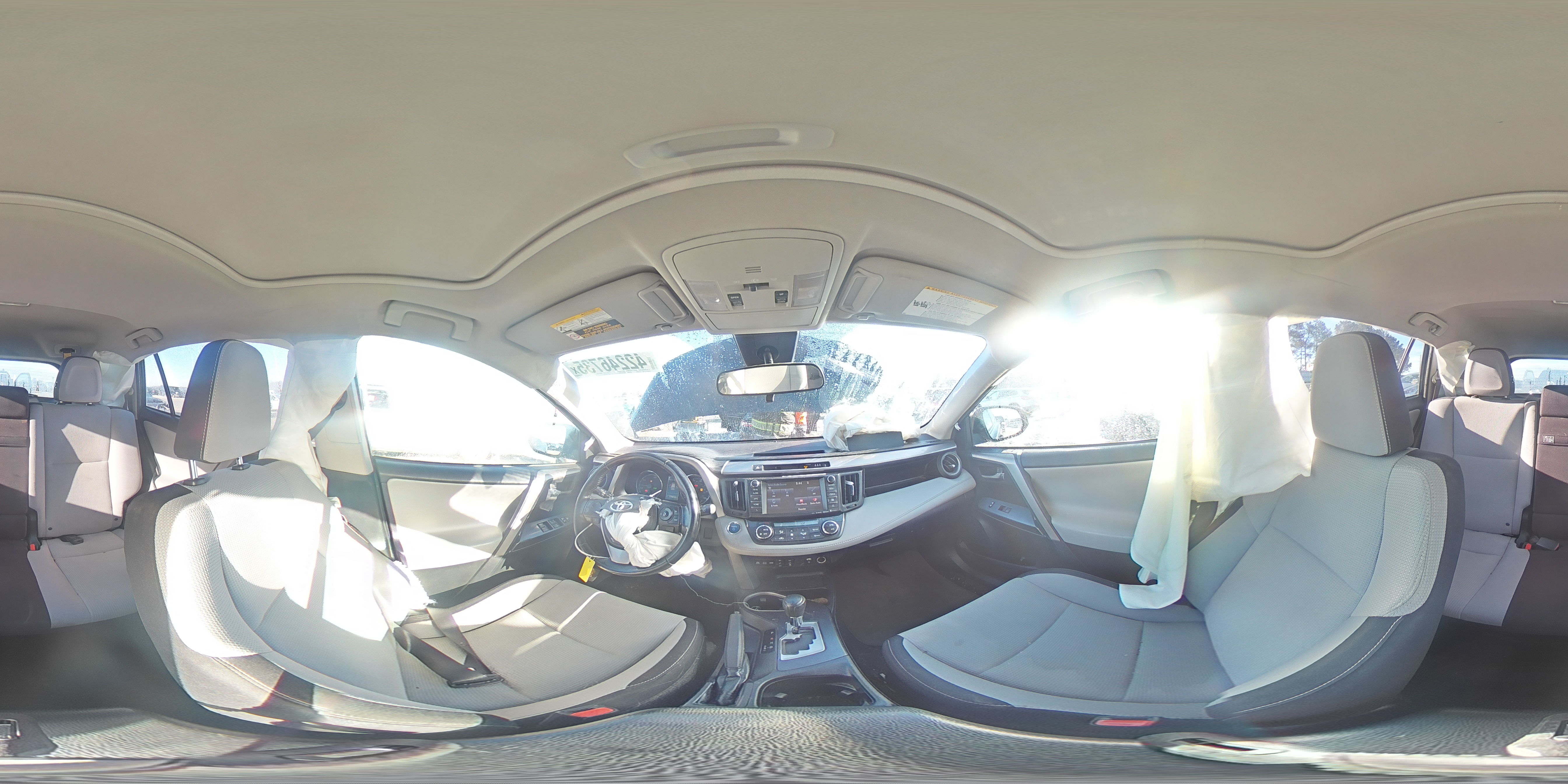 2018 Toyota RAV 4 VIN JTMRJREV9JD235794 Copart auction photo, front end damage thumbnail 14