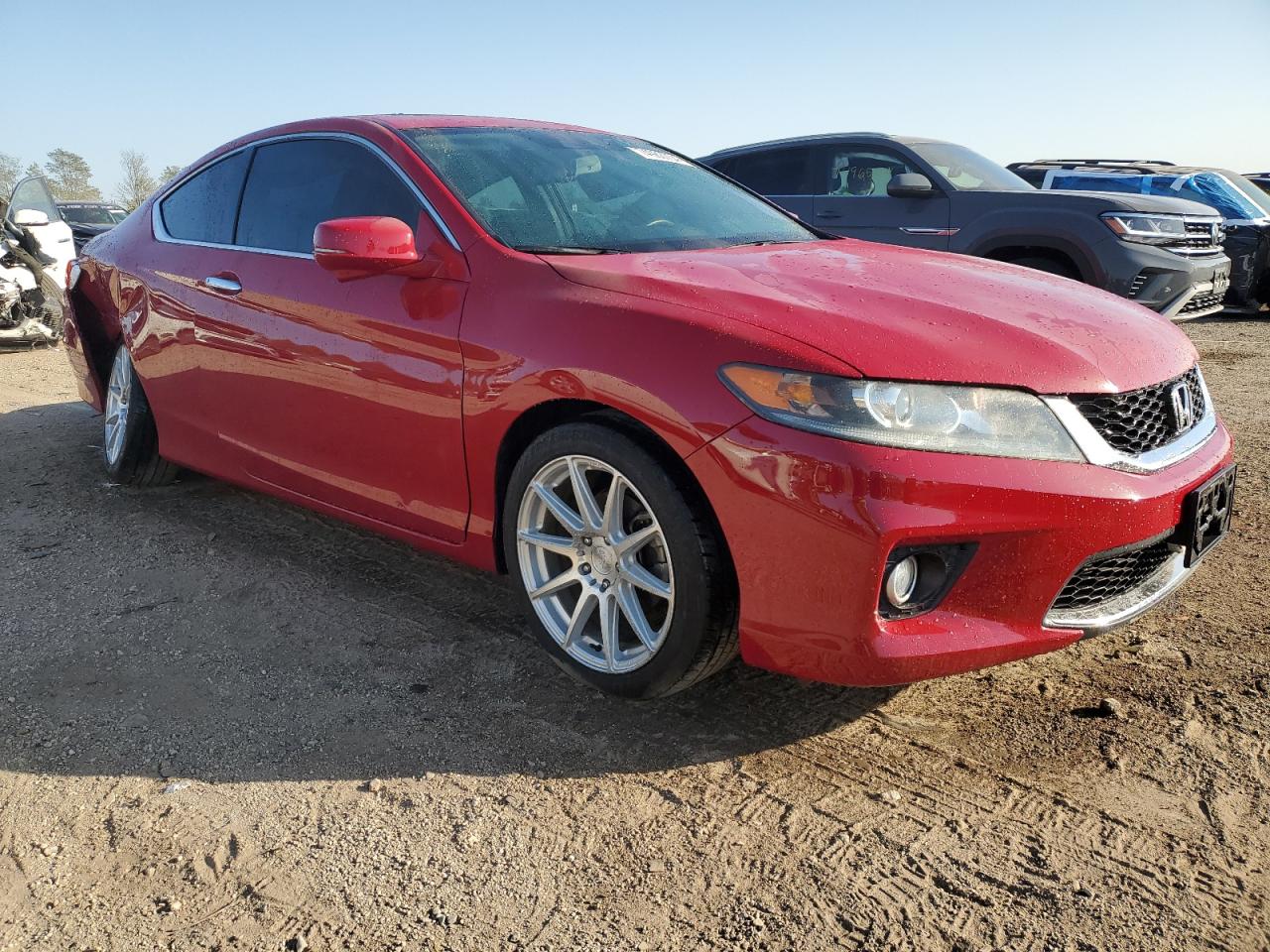 2015 Honda Accord VIN 1HGCT1B83FA010071 Copart auction photo, rear end damage thumbnail 4