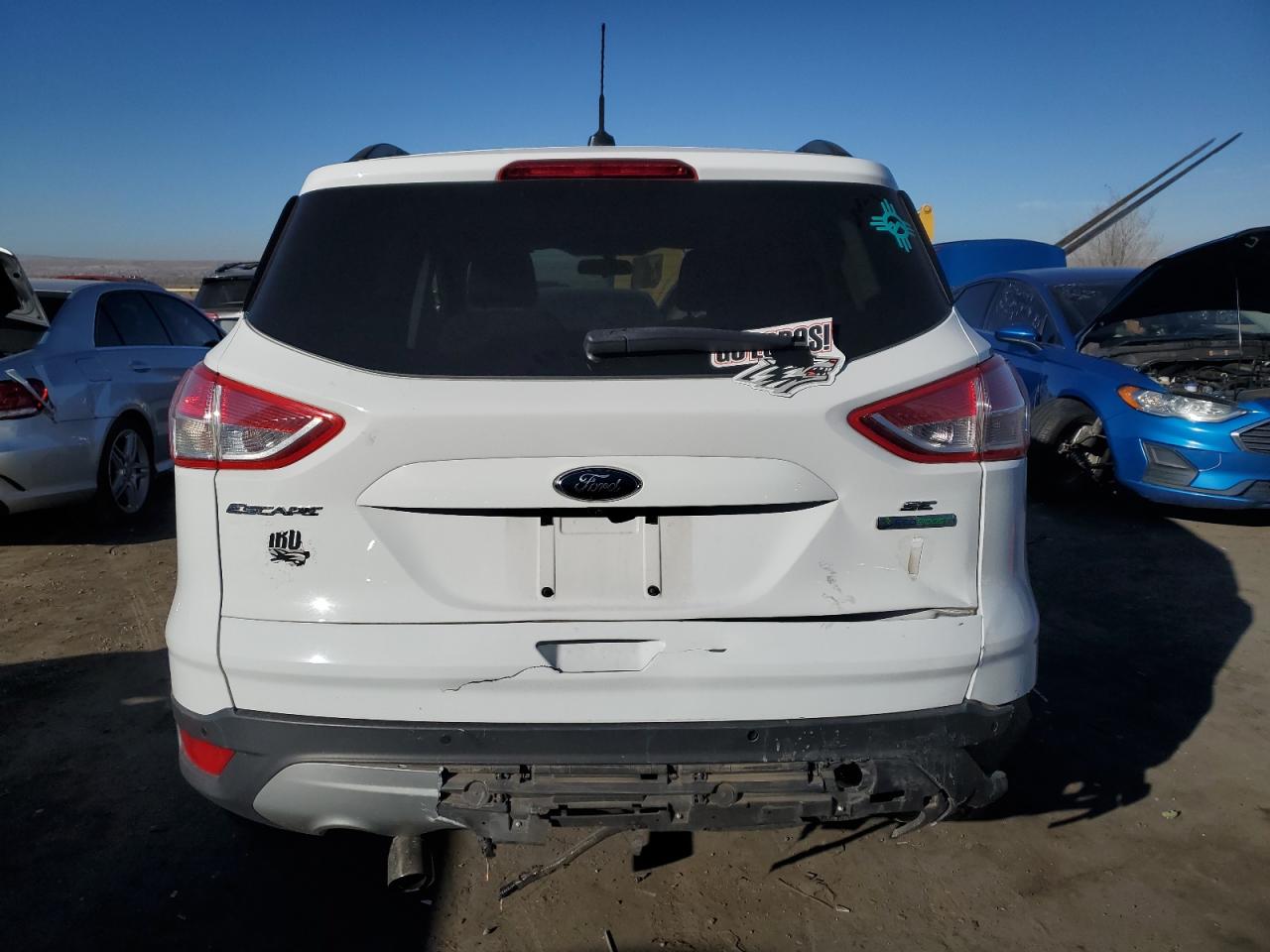 2015 Ford Escape VIN 1FMCU0G97FUA45875 Copart auction photo, rear end damage thumbnail 6