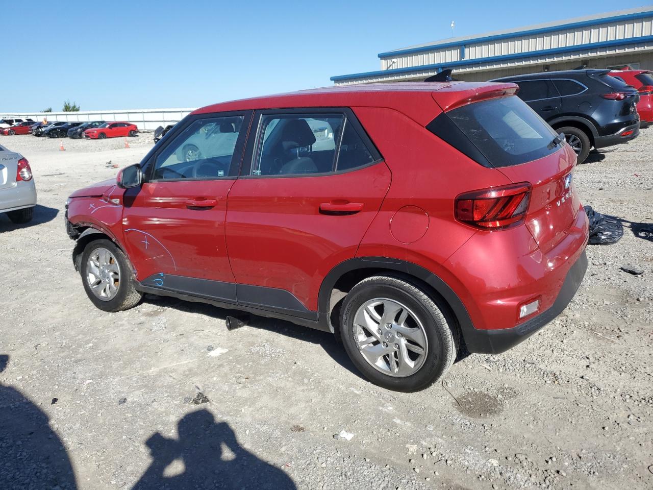 2021 Hyundai Venue VIN KMHRB8A34MU066246 Copart auction photo, front end / side damage thumbnail 2