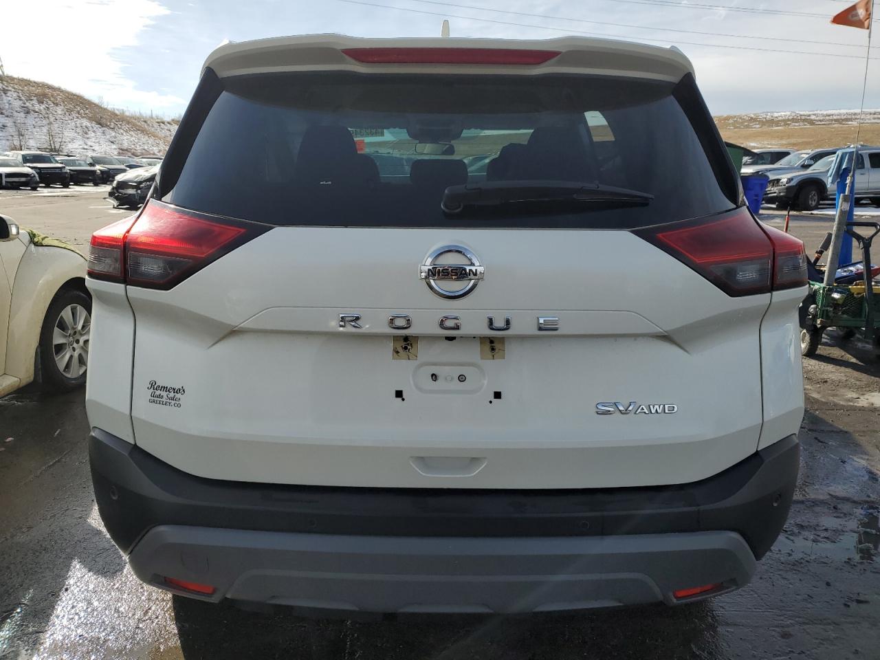 2021 Nissan Rogue VIN JN8AT3BB8MW227813 Copart auction photo, front end damage thumbnail 6