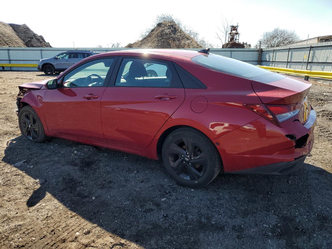 2021 Hyundai Elantra VIN KMHLS4AG6MU209943 Copart auction photo, front end / rear end damage thumbnail 2