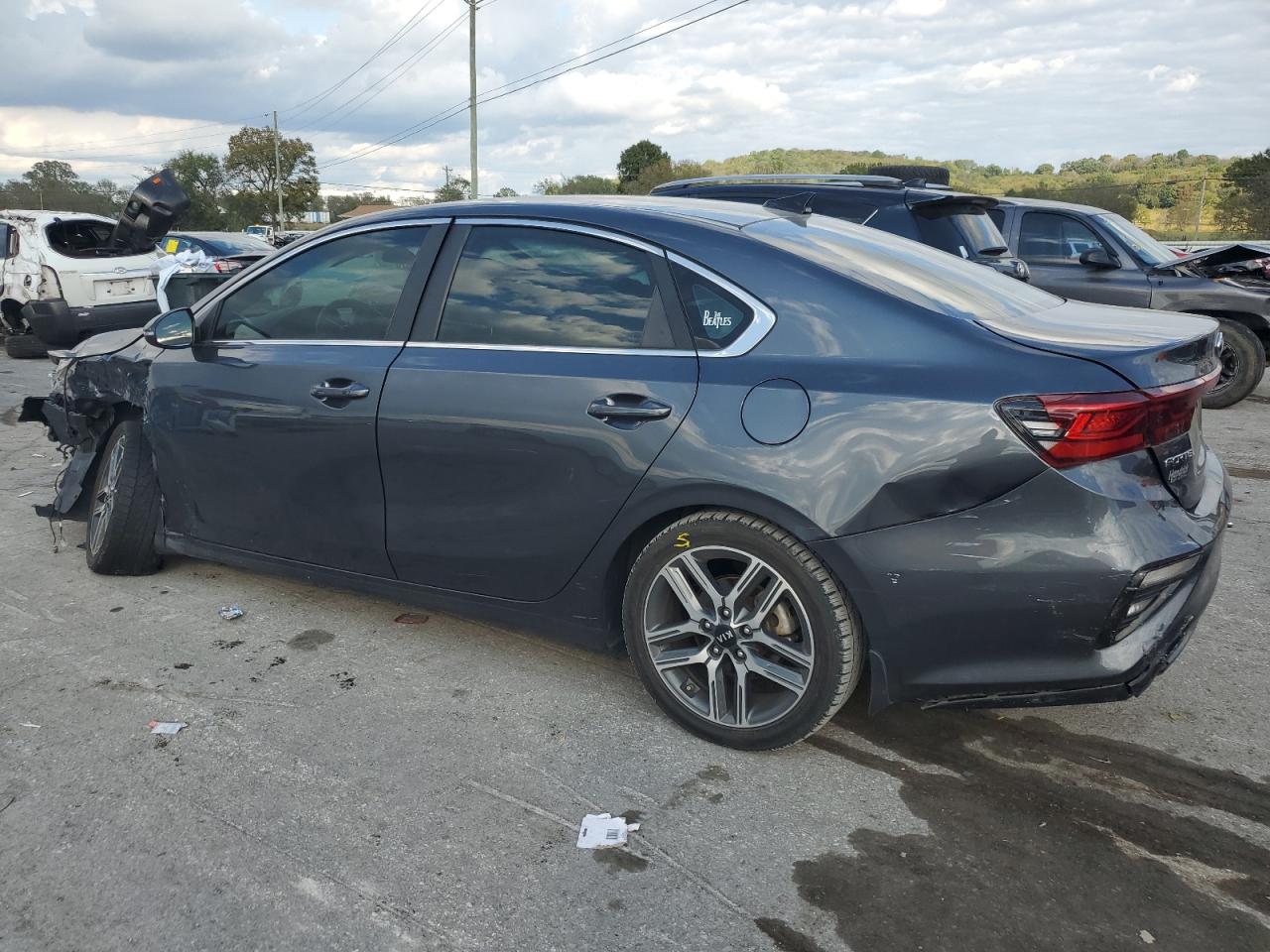 2020 KIA Forte VIN 3KPF54AD0LE210310 Copart auction photo, front end / all over damage thumbnail 2