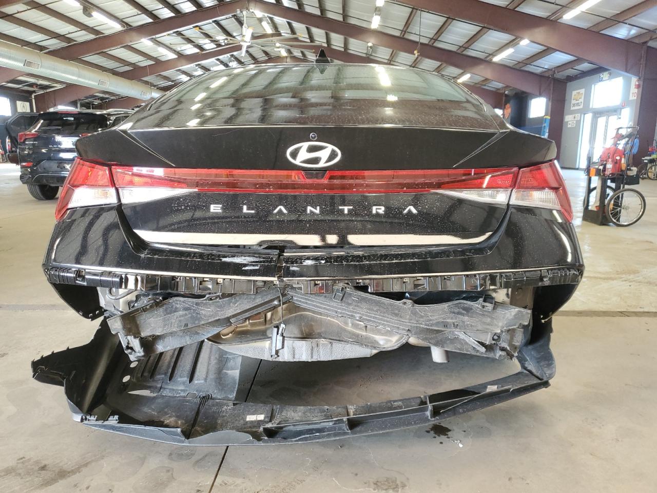 2024 Hyundai Elantra VIN KMHLL4DGXRU686956 Copart auction photo, rear end / minor dent/scratches damage thumbnail 6